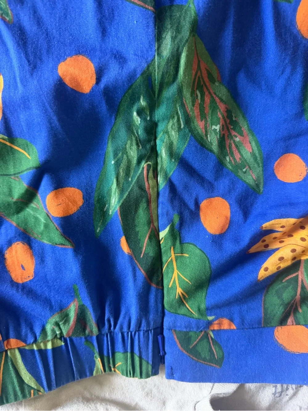 Anthropologie bright blue